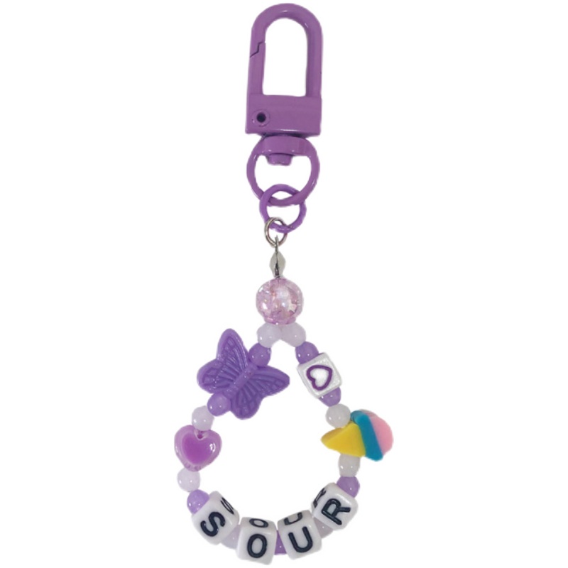 Olivia Rodrigo Album Handmade Mini Keychain Phone Chain Peripheral Accessories