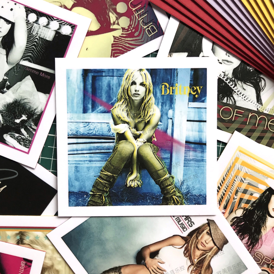 Britney Spears Photo Concert Album Complete Set of Photos Postcards