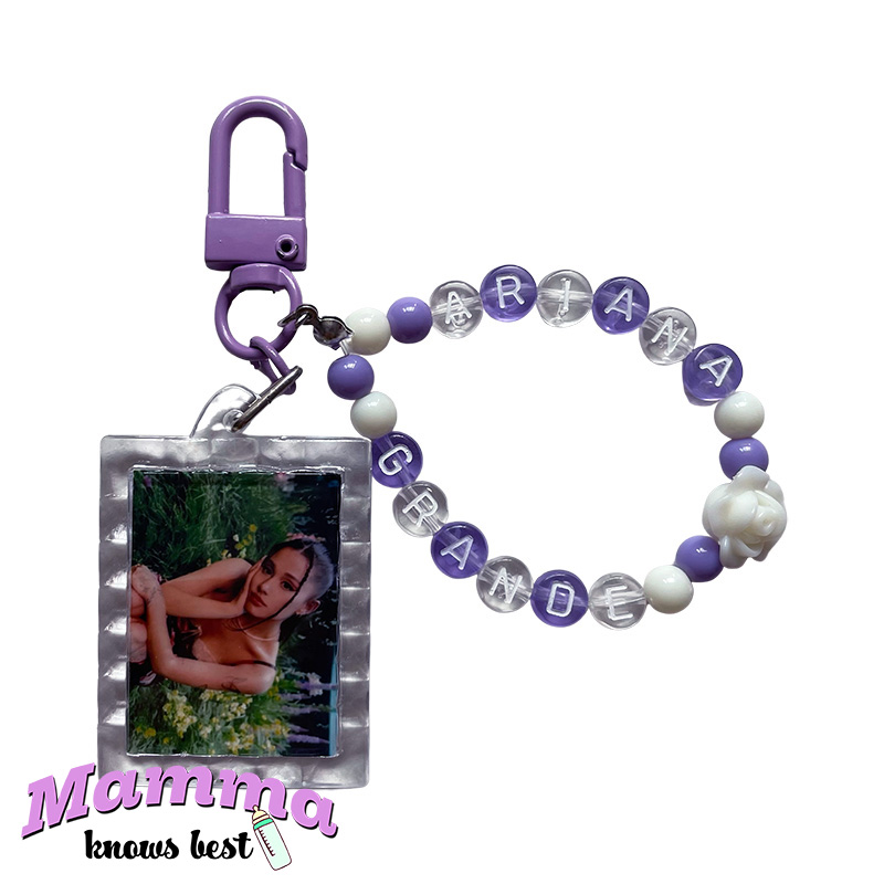 Ariana Grande Album Handmade Mini Keychain Phone Chain Peripheral Accessories
