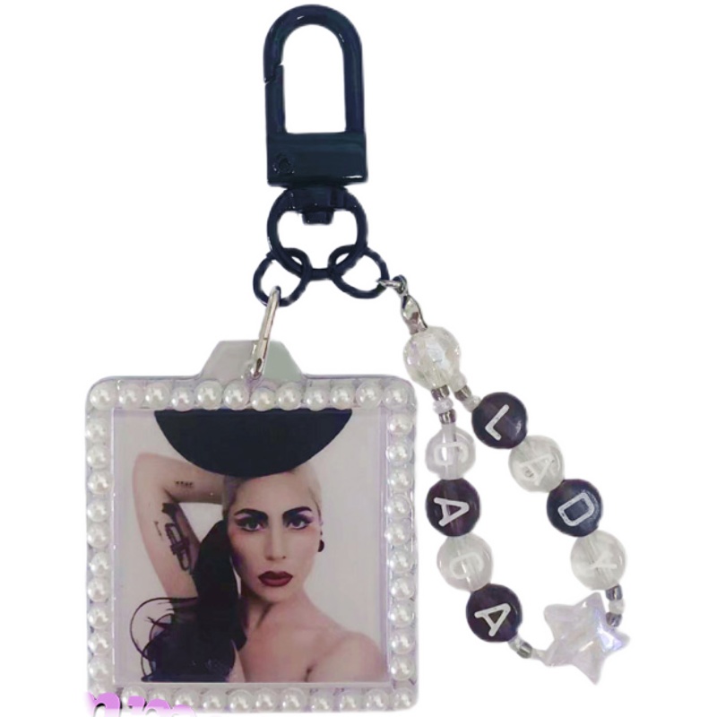 Lady Gaga Album Handmade Mini Keychain Phone Chain Peripheral Accessories