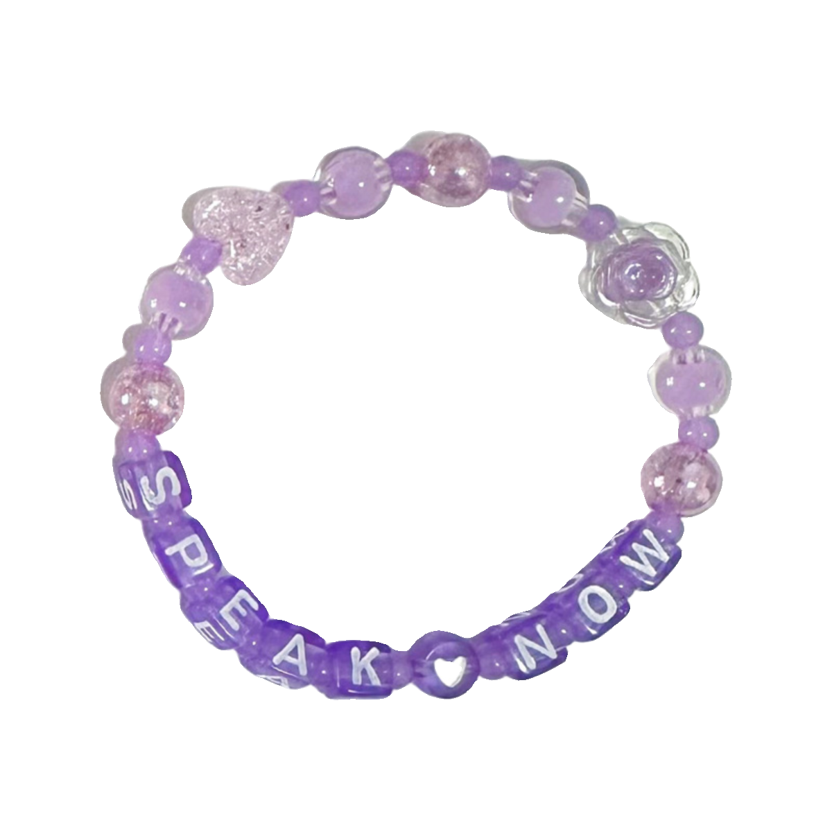 Taylor Swift Album TTPD DIY Heart Bracelet Colorful For Gifts