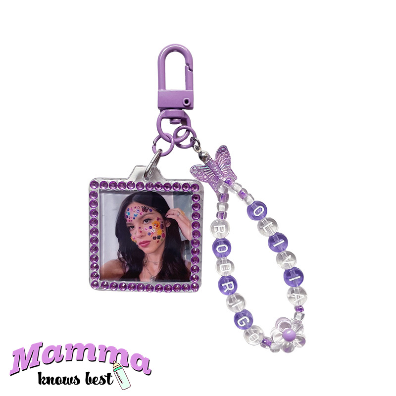 Olivia Rodrigo Album Mini Keychain Peripheral Accessories