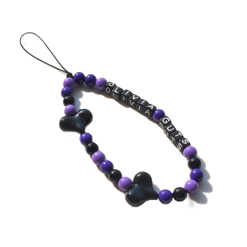 Olivia Rodrigo GUTS DIY Mobile Phone Chain Key Chain