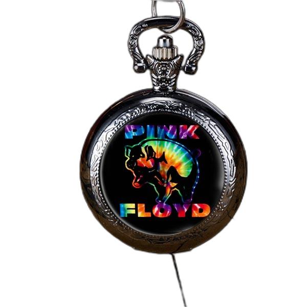 Pink Floyd Rock Band Creative Peripheral Pocket Watch Necklace