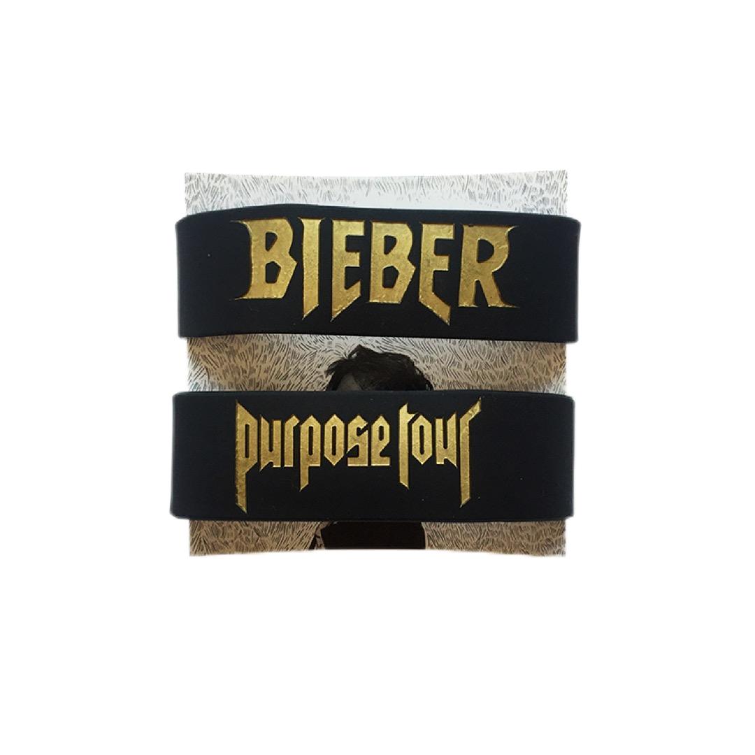 Justin Bieber Concert Commemorative Bracelets