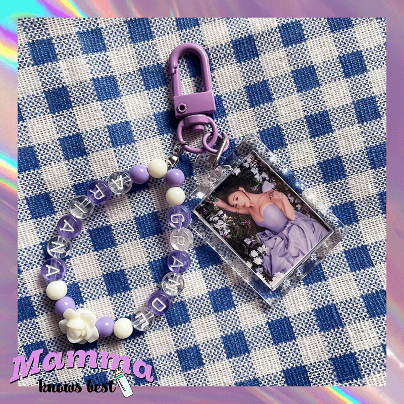 Ariana Grande Album Handmade Mini Keychain Phone Chain Peripheral Accessories