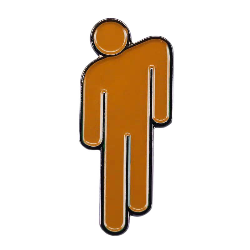 Billie Eilish Metal Brooch Badge Decoration Pin