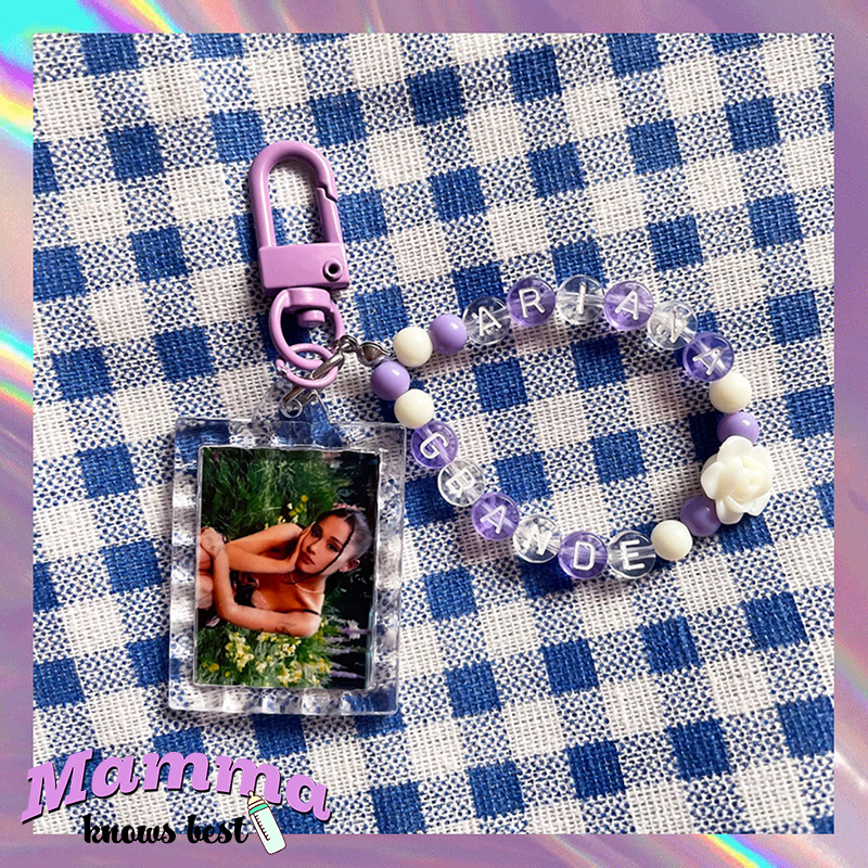 Ariana Grande Album Handmade Mini Keychain Phone Chain Peripheral Accessories