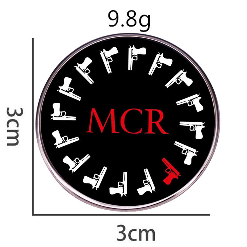 My Chemical Romance Metal Brooch Badge Decoration Pin