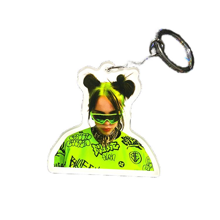 Billie Eilish Album Mini Keychain Peripheral Accessories