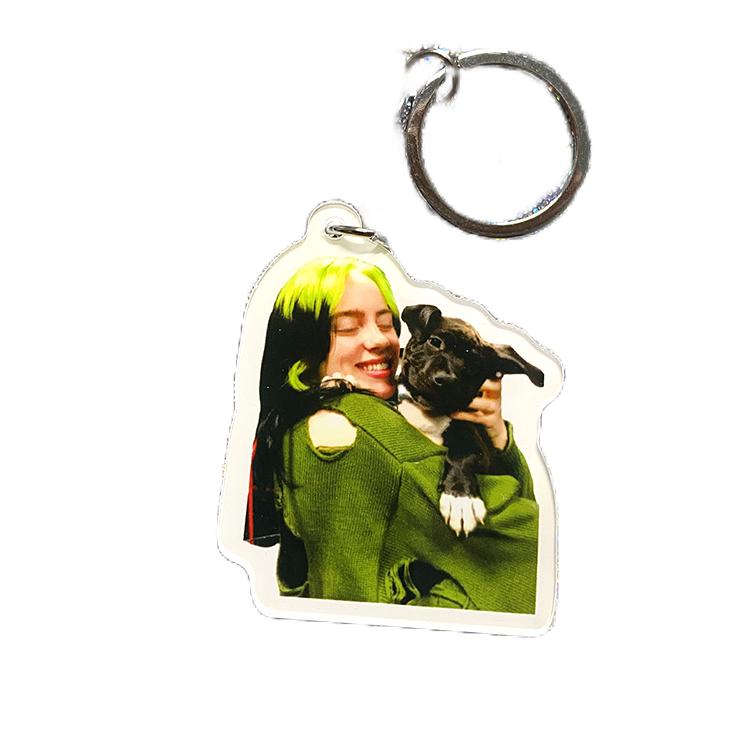 Billie Eilish Album Mini Keychain Peripheral Accessories