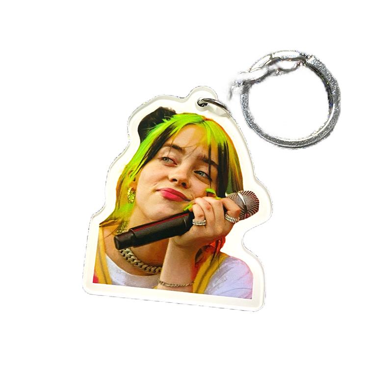 Billie Eilish Album Mini Keychain Peripheral Accessories