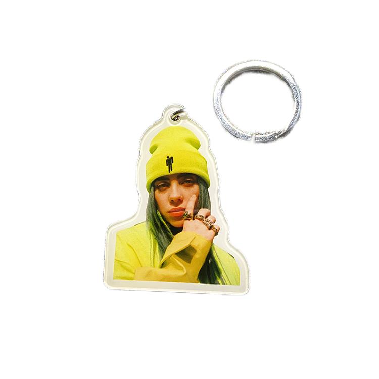 Billie Eilish Album Mini Keychain Peripheral Accessories