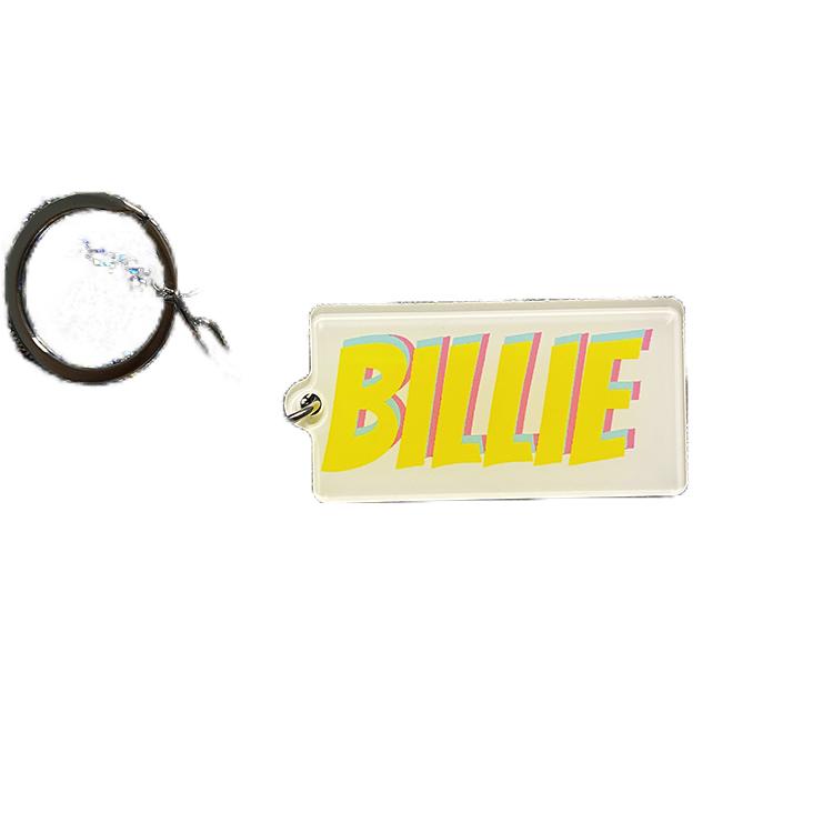 Billie Eilish Album Mini Keychain Peripheral Accessories