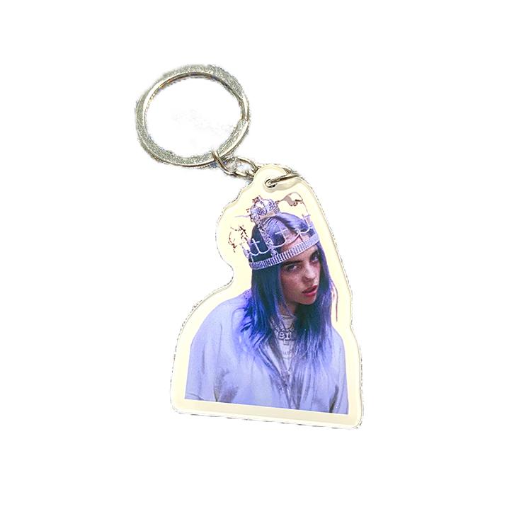 Billie Eilish Album Mini Keychain Peripheral Accessories