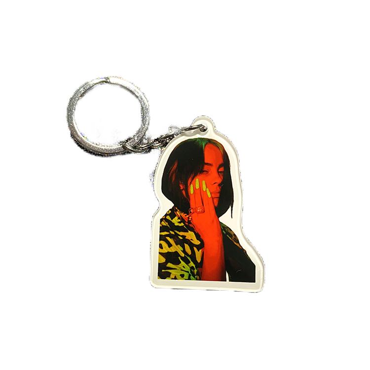 Billie Eilish Album Mini Keychain Peripheral Accessories