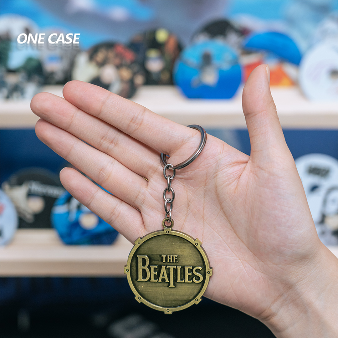 The Beatles Rock Star Band Fans Alloy Keychain Pendant -ONECASE.STUDIO