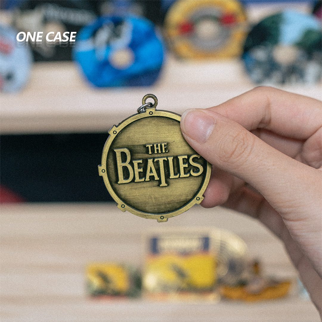 The Beatles Rock Star Band Fans Alloy Keychain Pendant -ONECASE.STUDIO