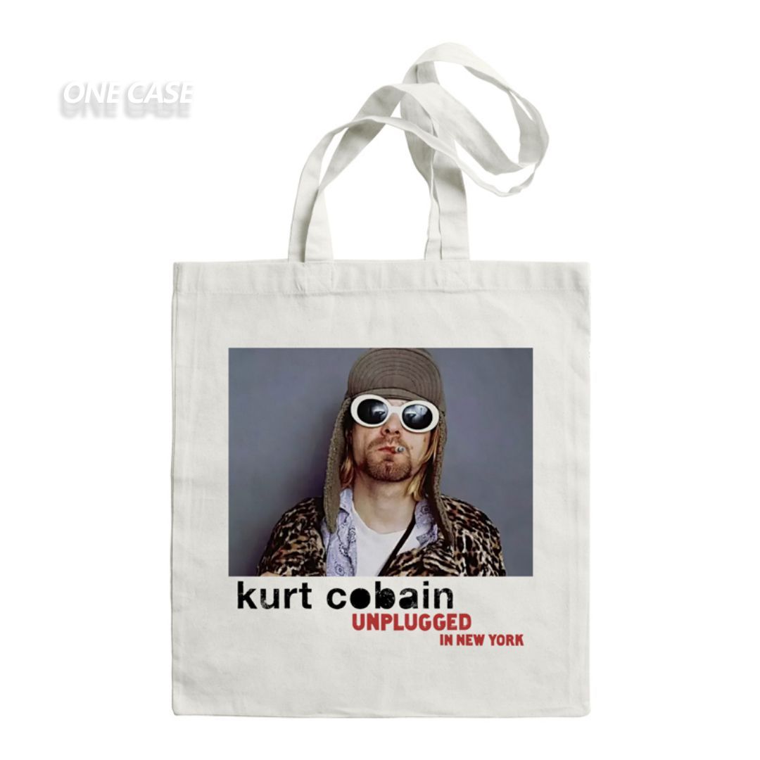 Rock Band Canvas Bag The Beatles/Queen/Guns N' Roses/Nirvana... Tote Bag Shoulder Handbag-ONECASE.STUDIO