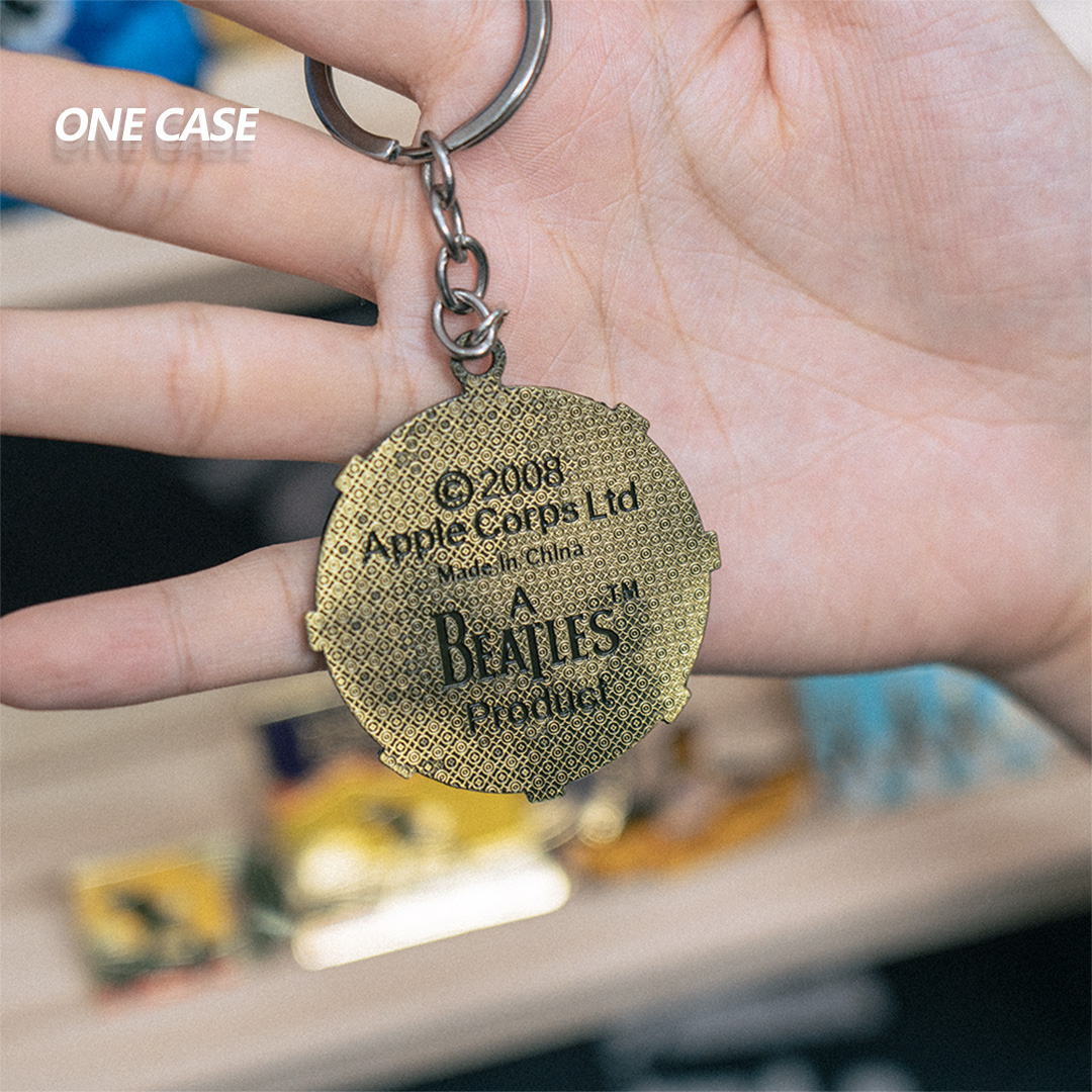The Beatles Rock Star Band Fans Alloy Keychain Pendant -ONECASE.STUDIO