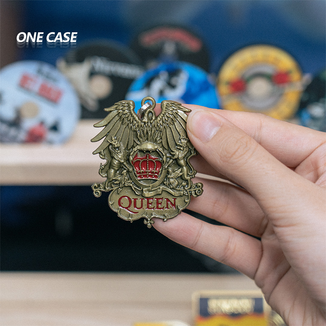 Queen Band Rock Star Band Fans Alloy Keychain Pendant -ONECASE.STUDIO