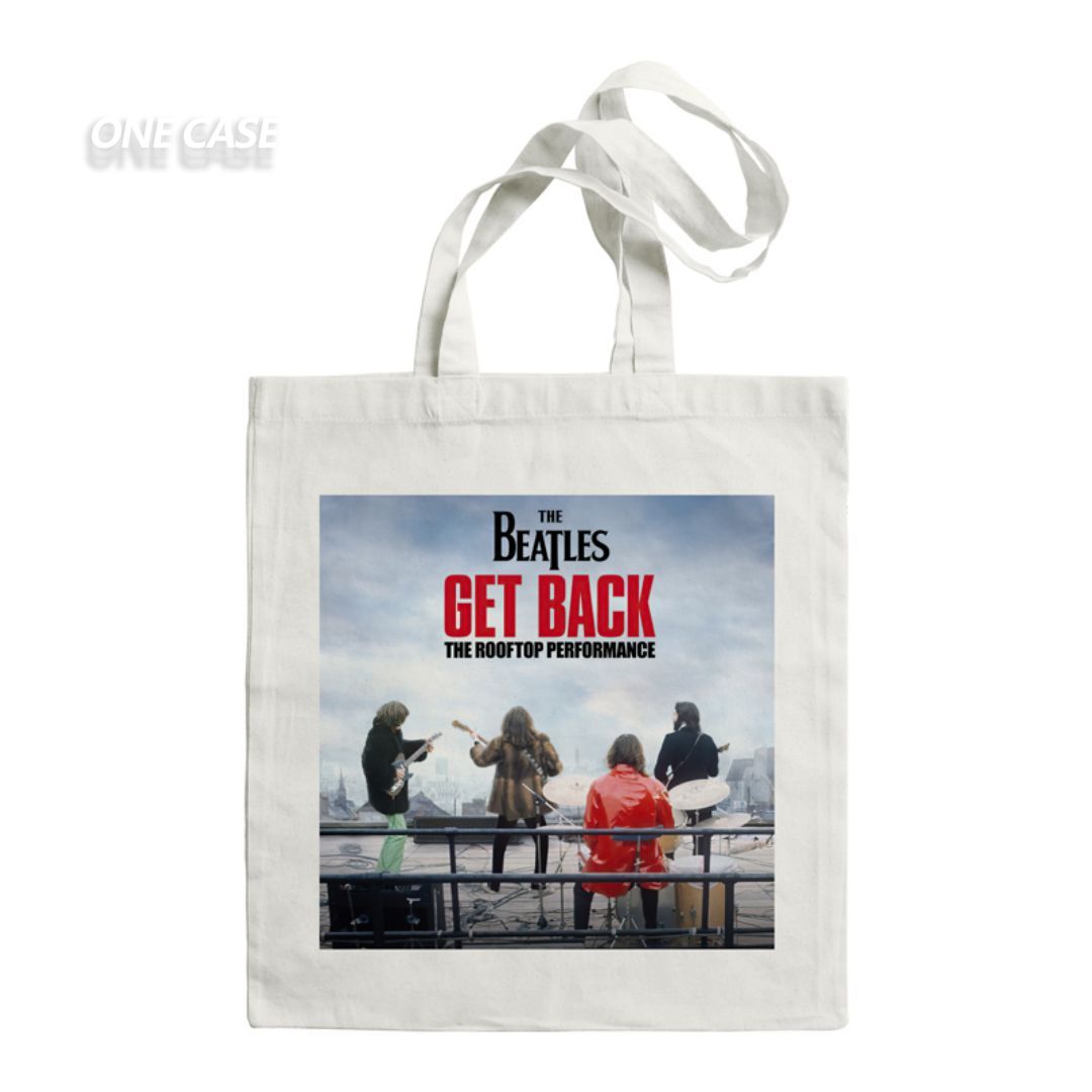 The Beatles Rock Band Canvas Bag Tote Bag Shoulder Handbag-ONECASE.STUDIO