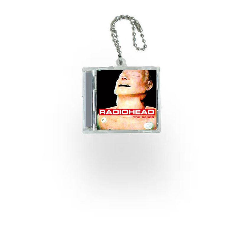 Radiohead  Mini Vinyl NFC Album Keychain CD Music Keychain Pendant Customized