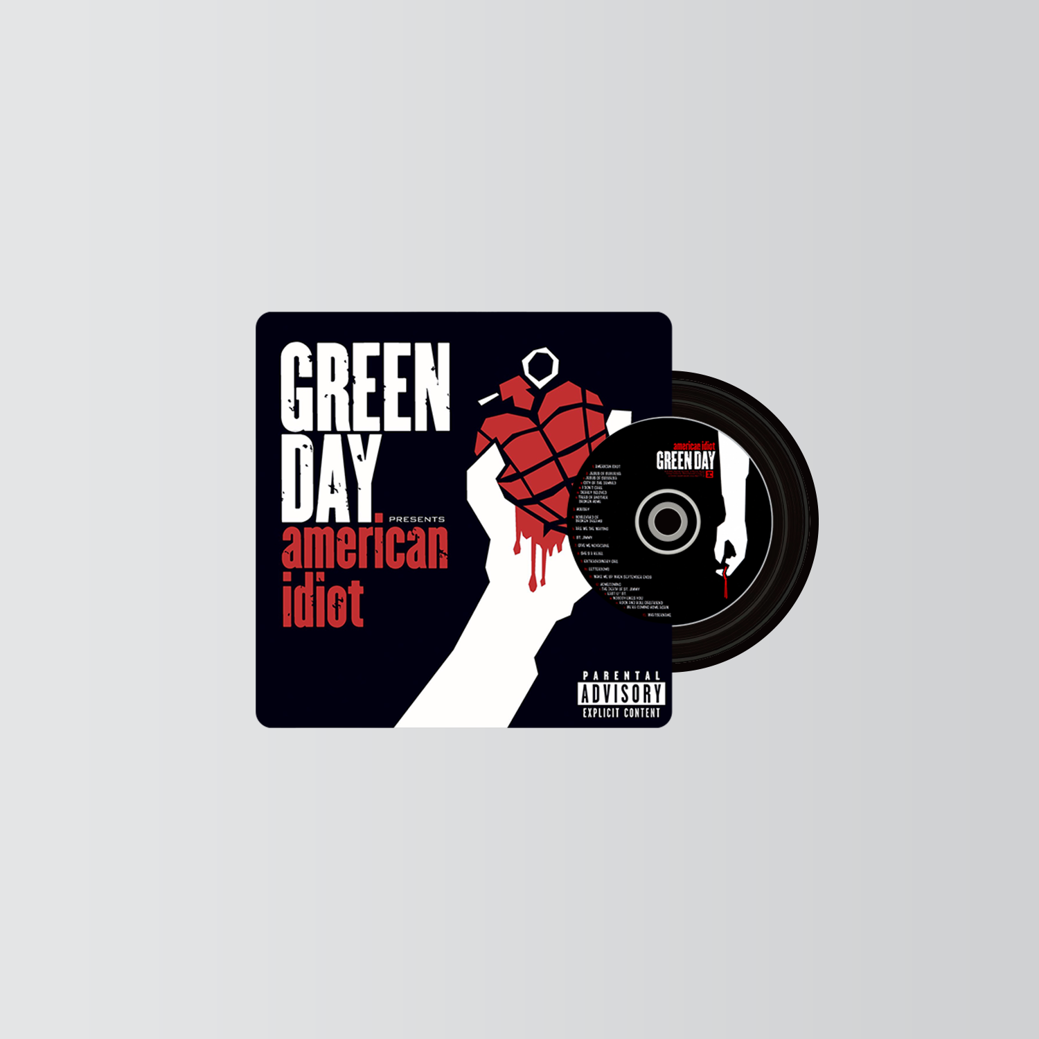 Green Day Mini CD Player  Keychain CD Music Keychain Pendant Customized 