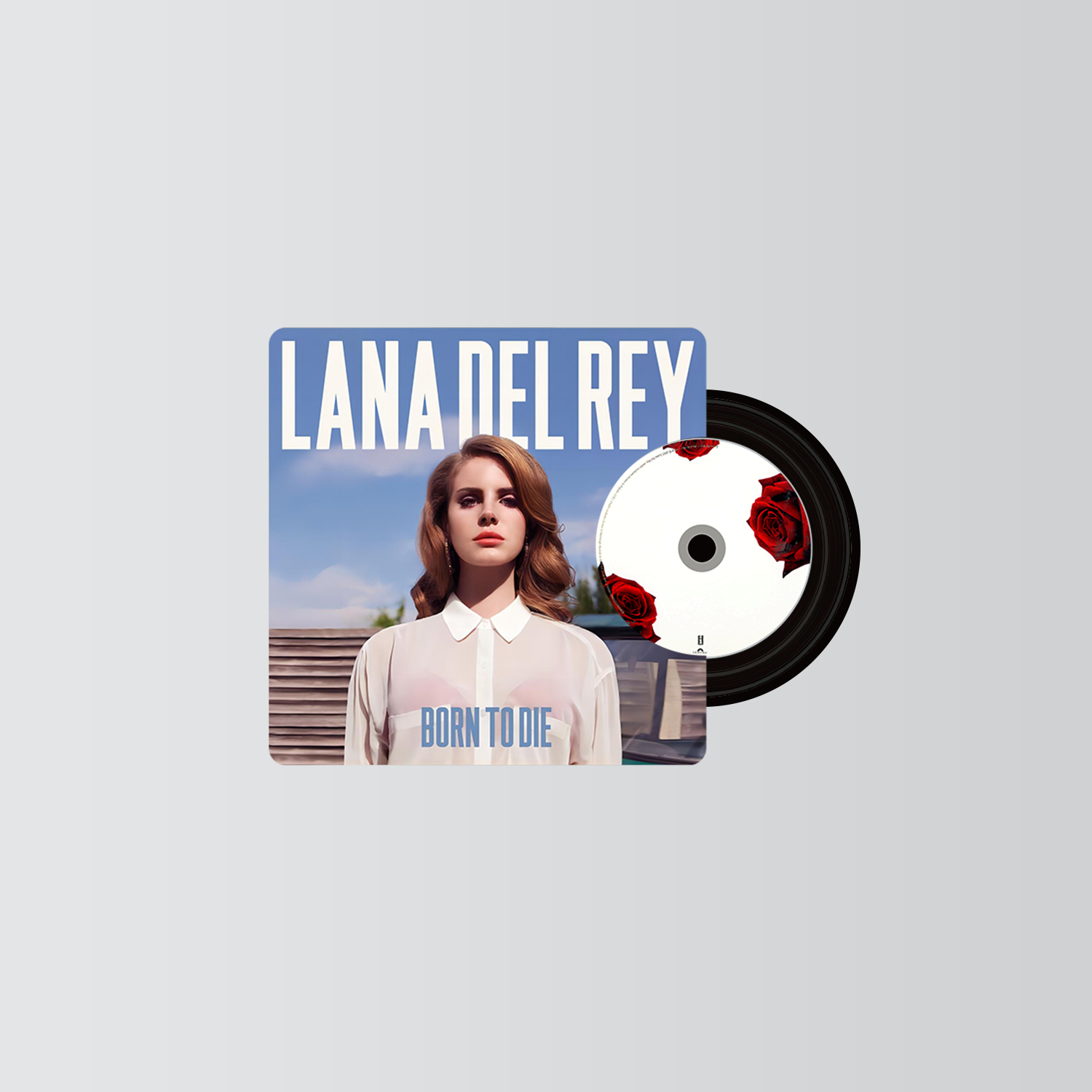 Lana Del Rey Mini CD Player  Keychain CD Music Keychain Pendant Customized 