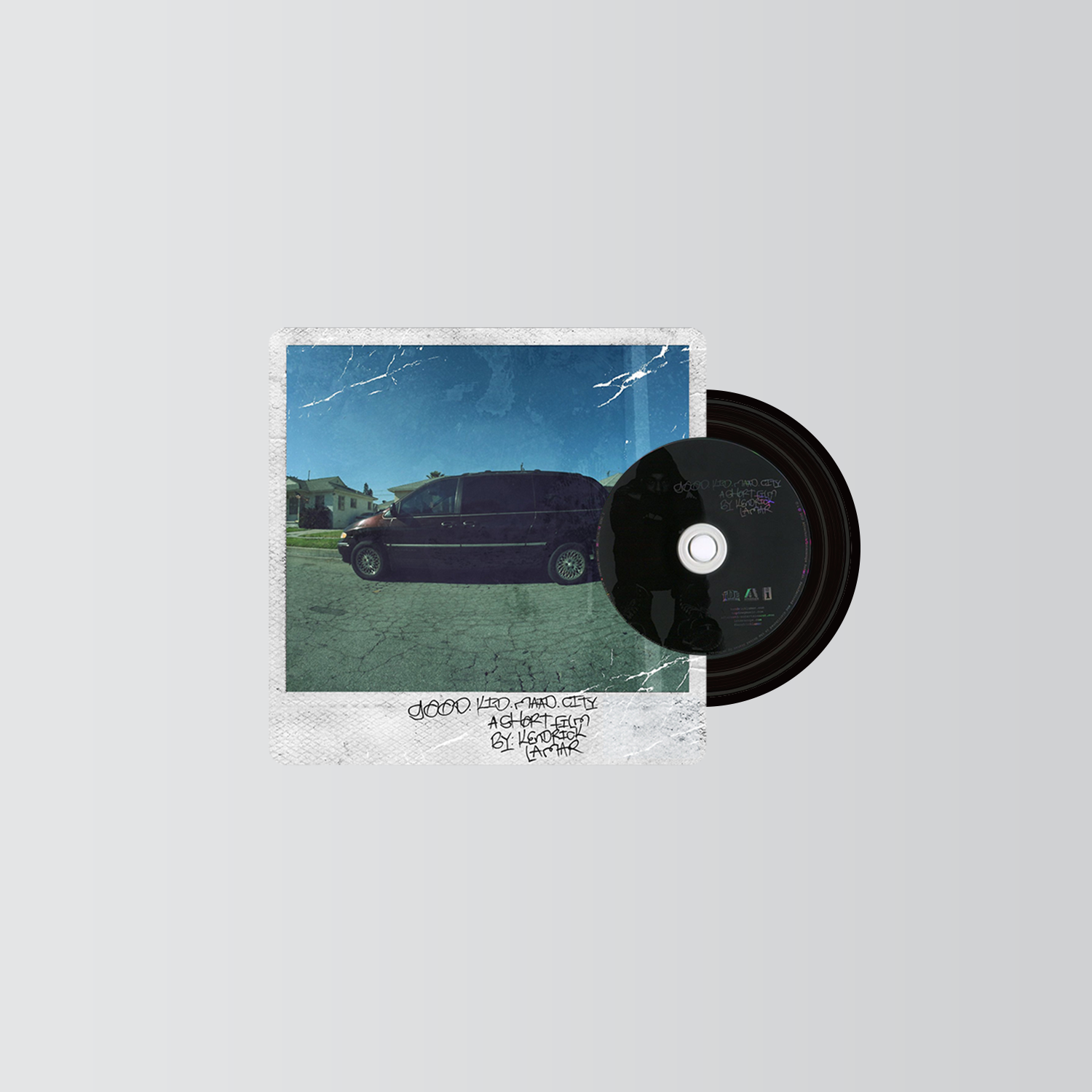 Kendrick Lamar Mini CD Player  Keychain CD Music Keychain Pendant Customized 