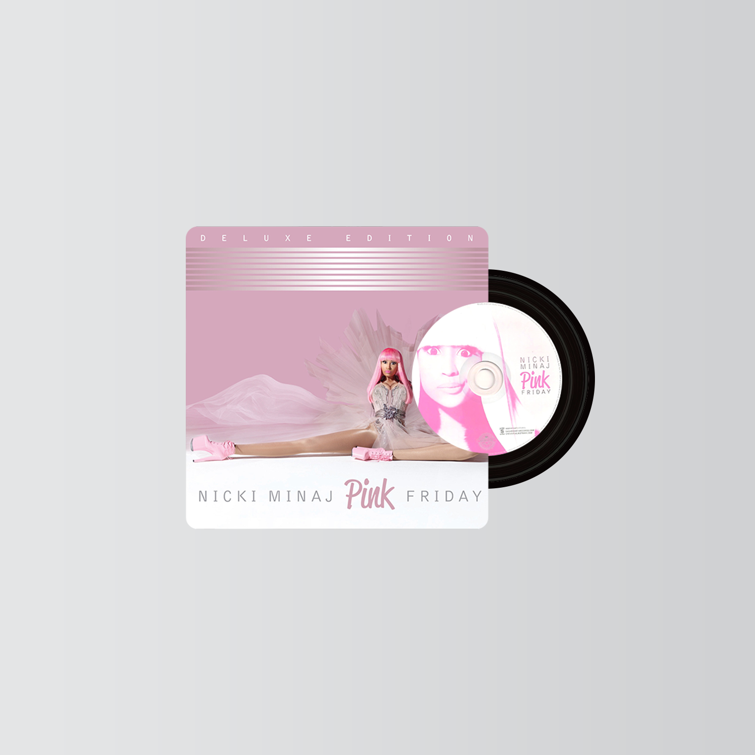 Nicki Minaj Mini CD Player  Keychain CD Music Keychain Pendant Customized 