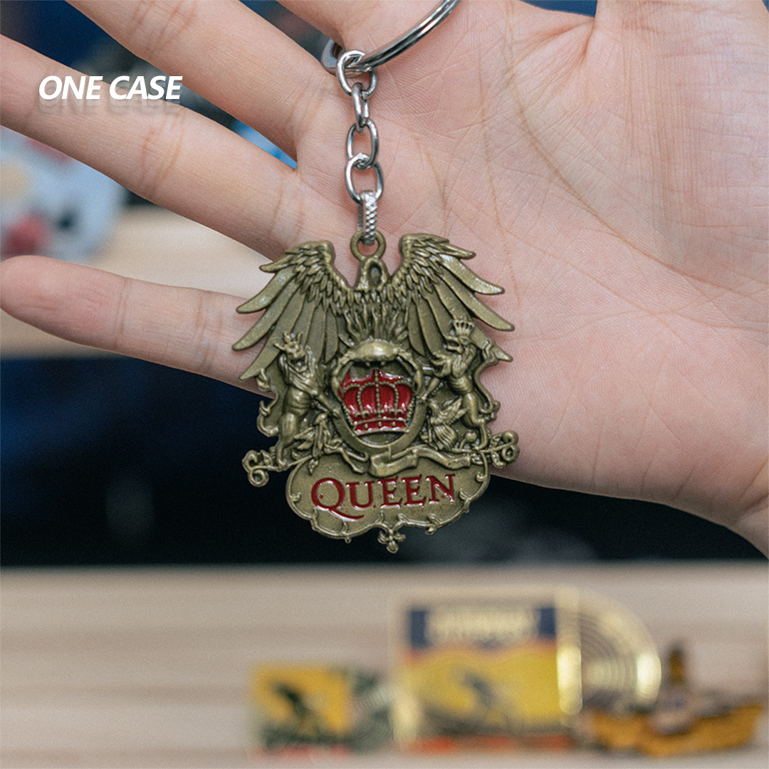 Queen Band Rock Star Band Fans Alloy Keychain Pendant -ONECASE.STUDIO