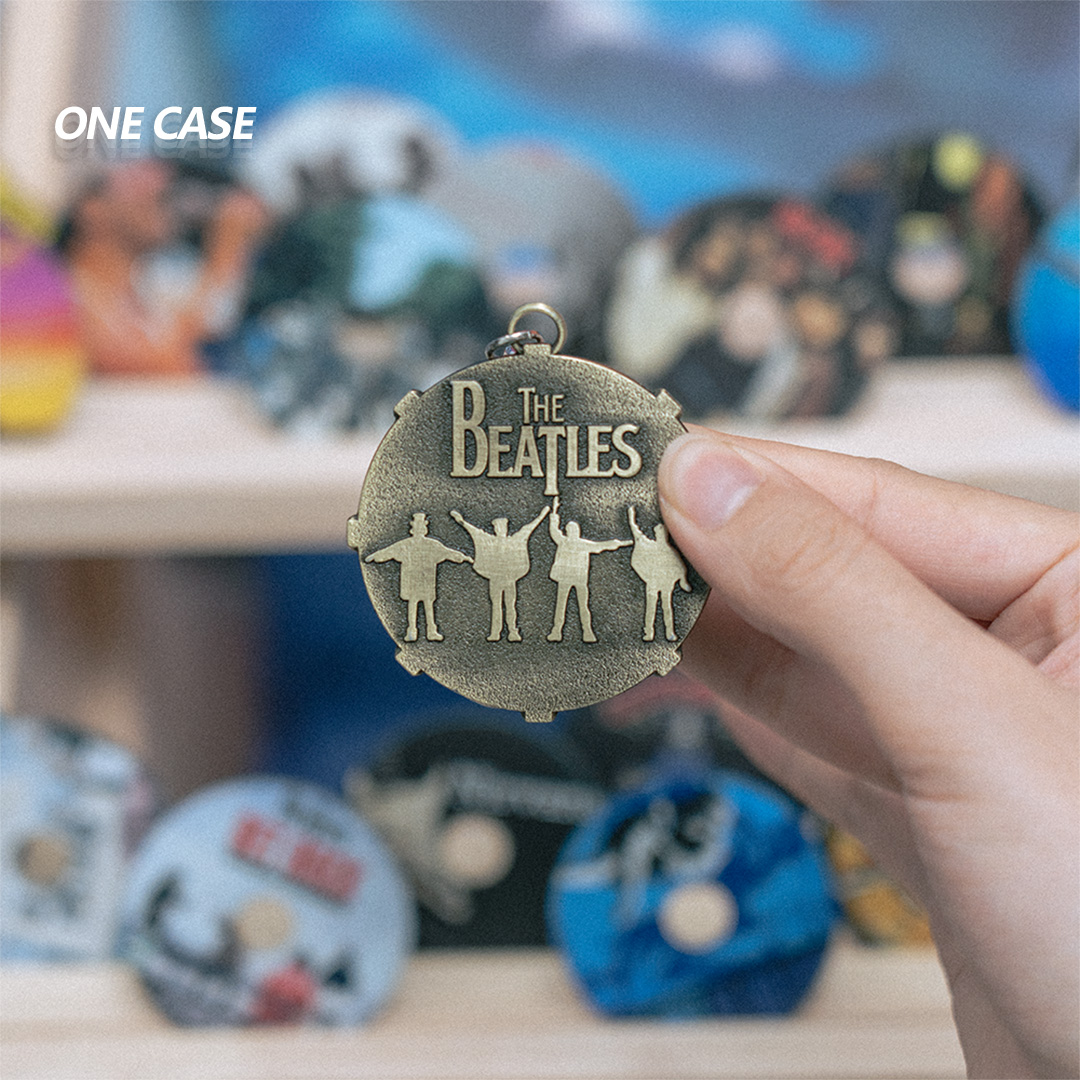 The Beatles Rock Star Band Fans Alloy Keychain Pendant -ONECASE.STUDIO