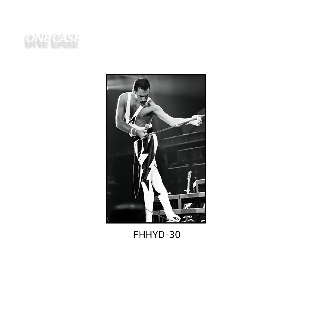 Queen Decorative Painting Freddie Mercury Poster Hanging Painting Rock Music Studio Mural-ONECASE.STUDIO