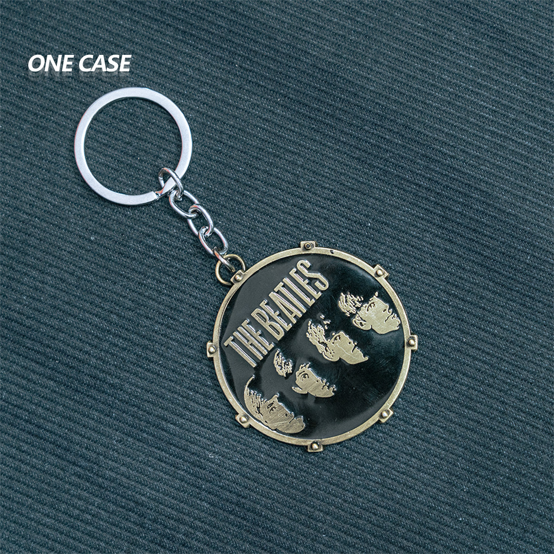 The Beatles Rock Star Band Fans Alloy Keychain Pendant -ONECASE.STUDIO