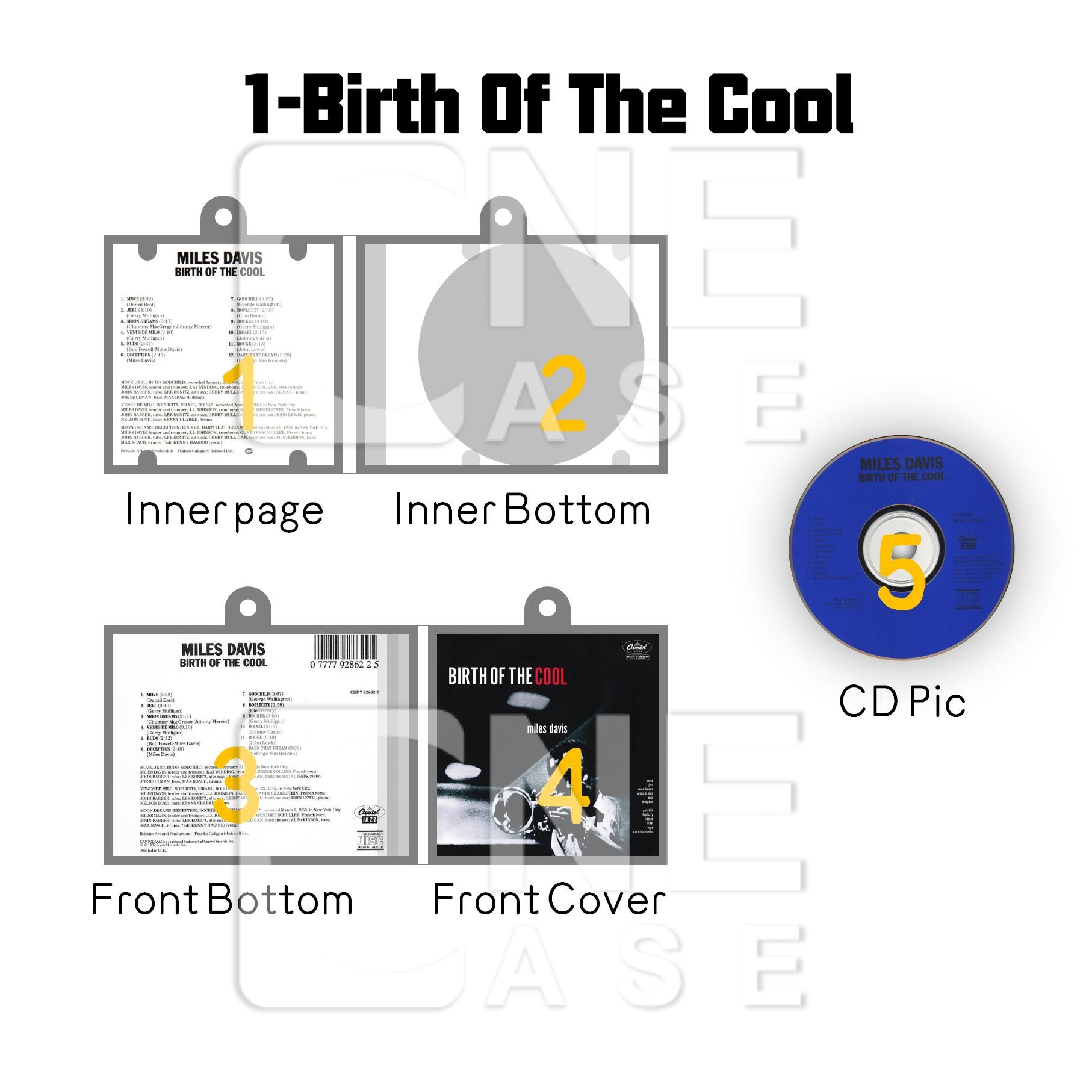 Miles Davis Mini NFC Album Keychain CD Music Keychain Pendant Customized Mini Vinyl Album 