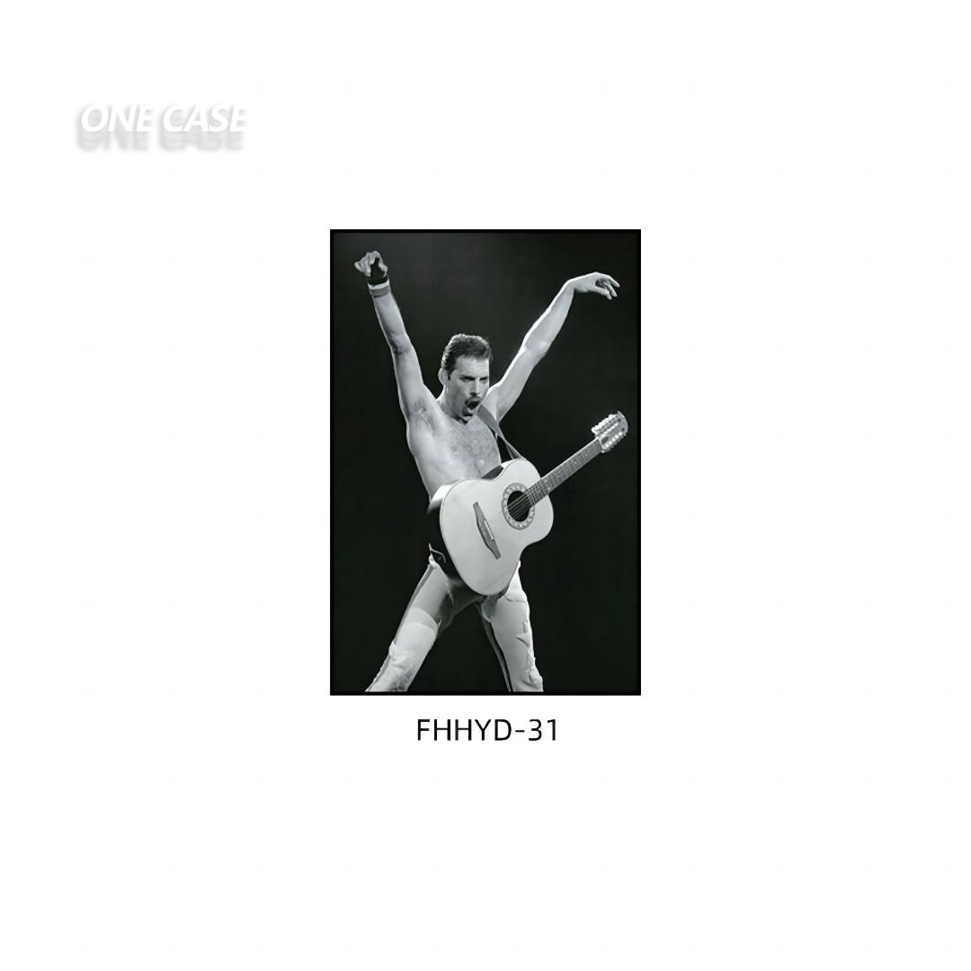 Queen Decorative Painting Freddie Mercury Poster Hanging Painting Rock Music Studio Mural-ONECASE.STUDIO