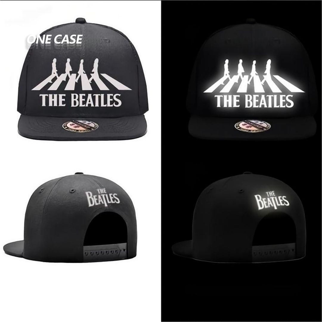 The Beatles Rock Band Reflective Hat Music Peripheral Baseball Hat-ONECASE.STUDIO
