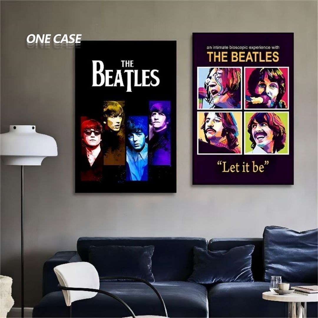 The Beatles Decorative Painting Art Poster Hanging Painting Rock Music Studio Mural-ONECASE.STUDIO