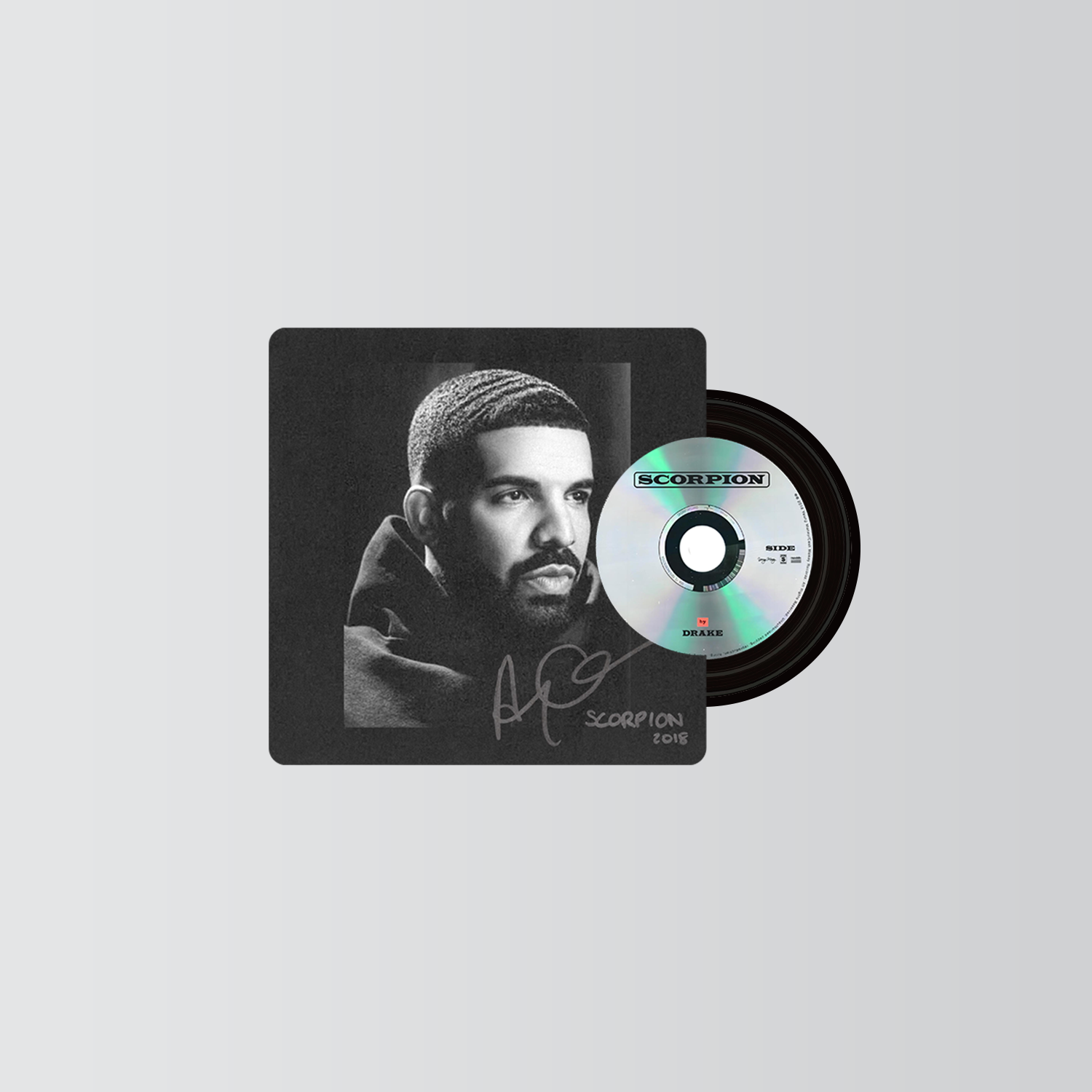 Drake Mini CD Player  Keychain CD Music Keychain Pendant Customized 