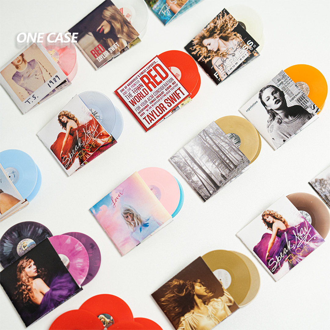 Taylor Swift Mini Vinyl Album Set All Albums Customized Gift