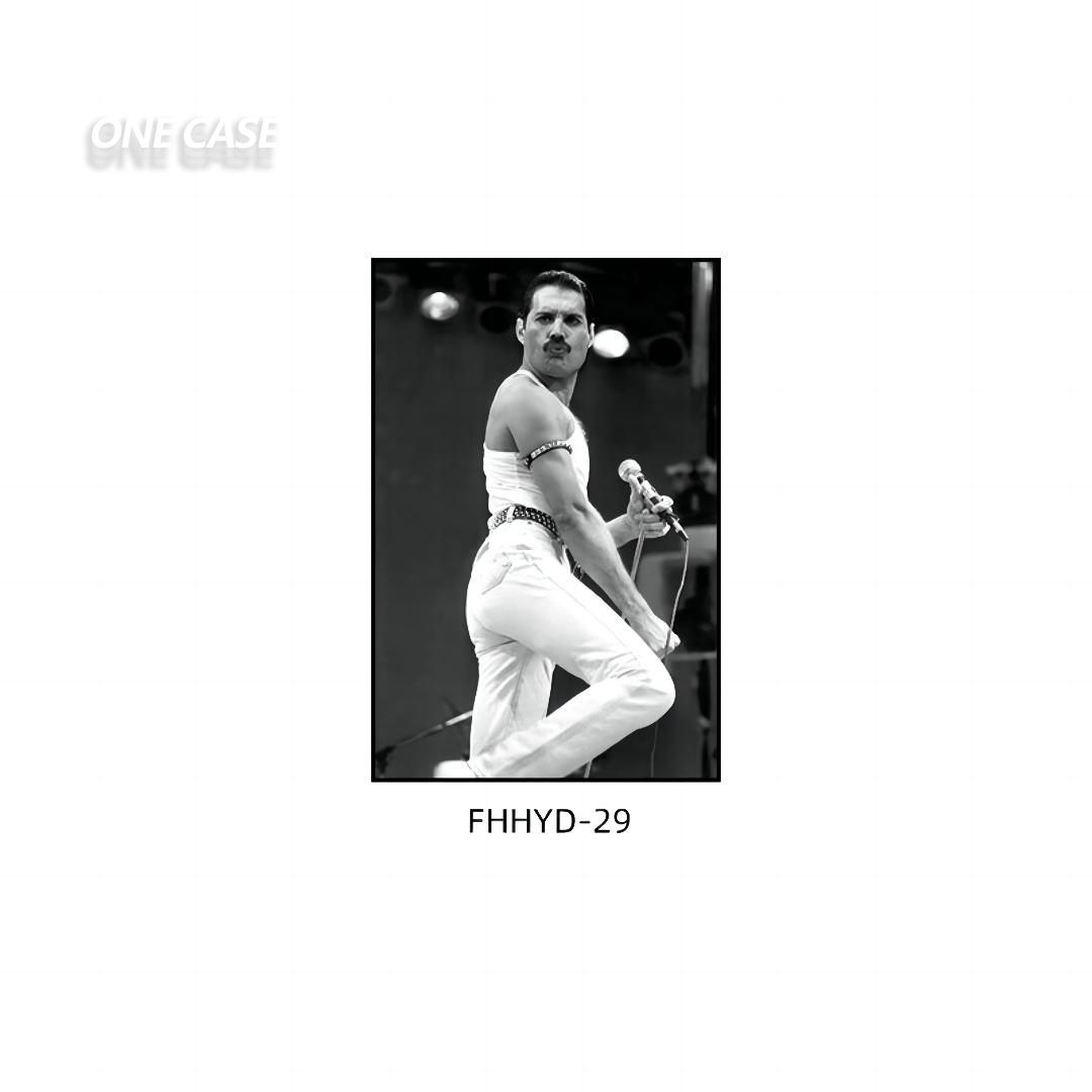 Queen Decorative Painting Freddie Mercury Poster Hanging Painting Rock Music Studio Mural-ONECASE.STUDIO