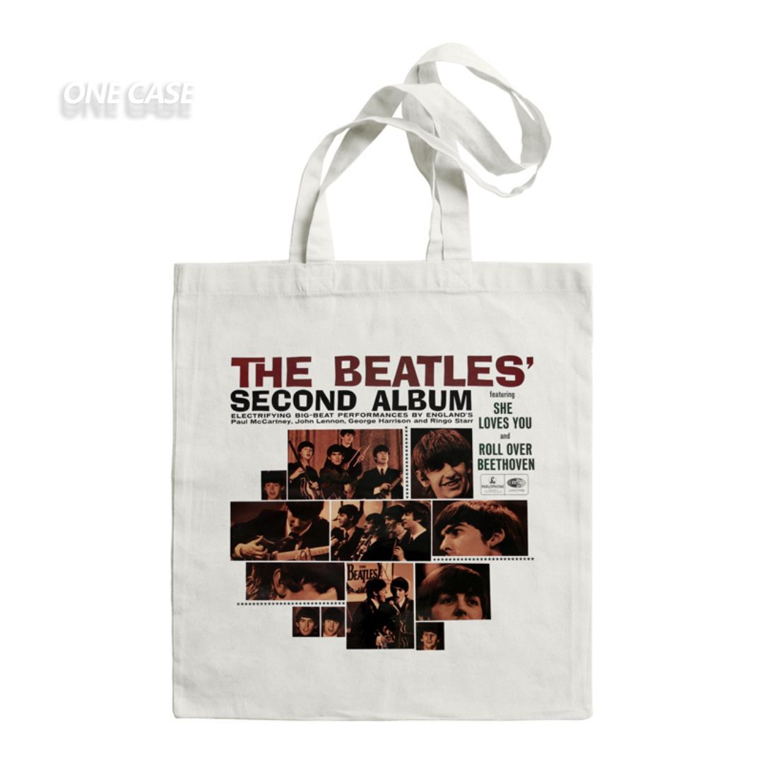 Rock Band Canvas Bag The Beatles/Queen/Guns N' Roses/Nirvana... Tote Bag Shoulder Handbag-ONECASE.STUDIO