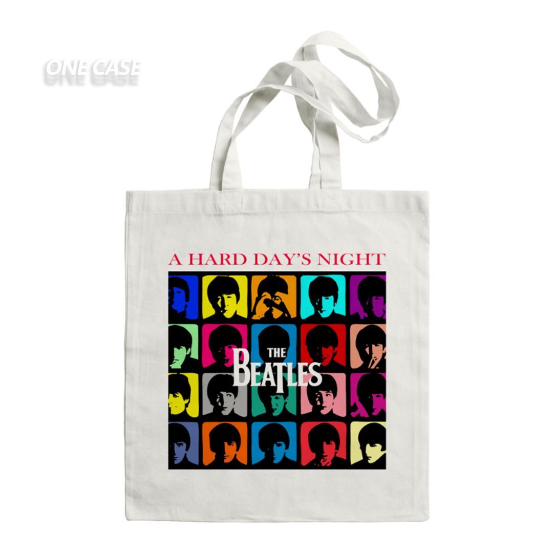The Beatles Rock Band Canvas Bag Tote Bag Shoulder Handbag-ONECASE.STUDIO