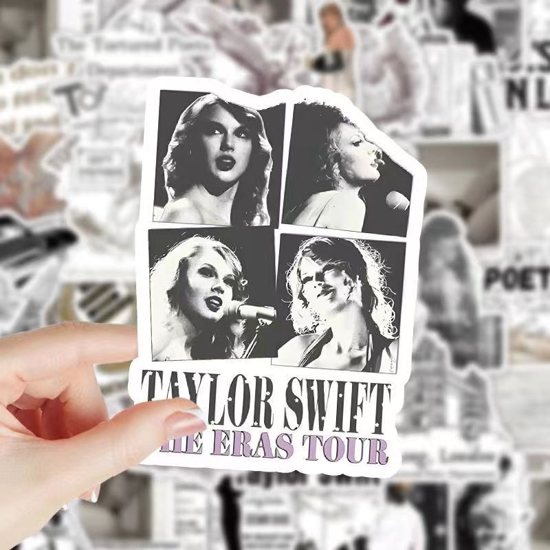 TS TTPD Sticker Waterproof PVC Deco Attached To Britpop Peripheral Midnights Sticker