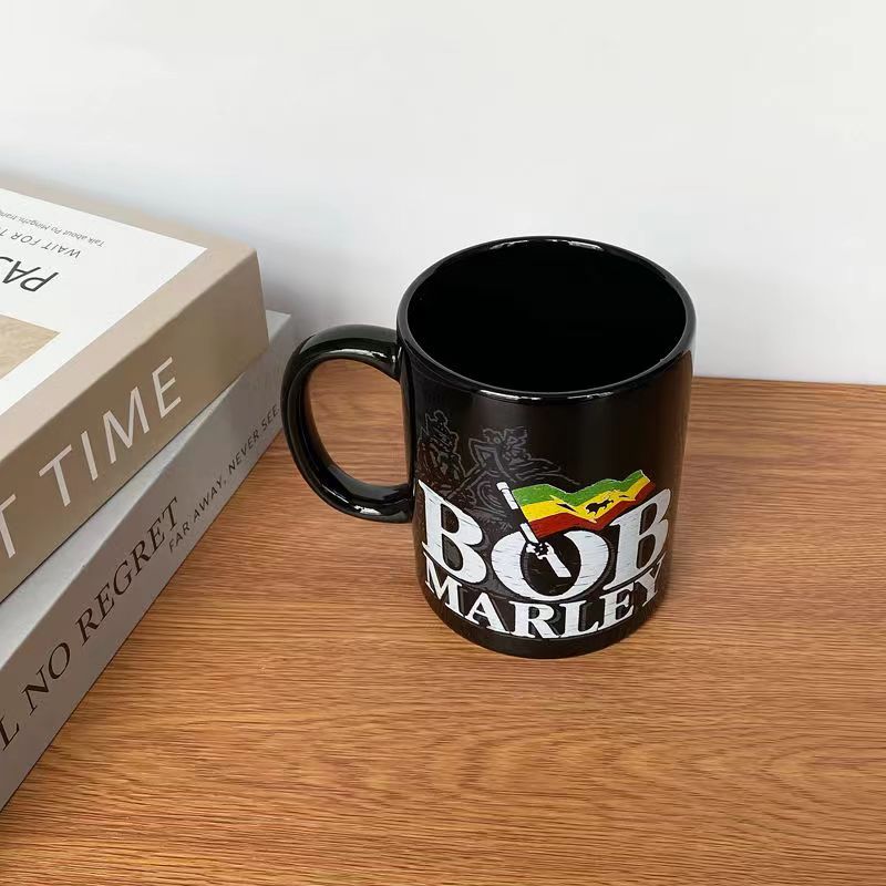 Bob Marley Rock Band Peripheral Mugs Coffee Cup Collectible Porcelain Cup