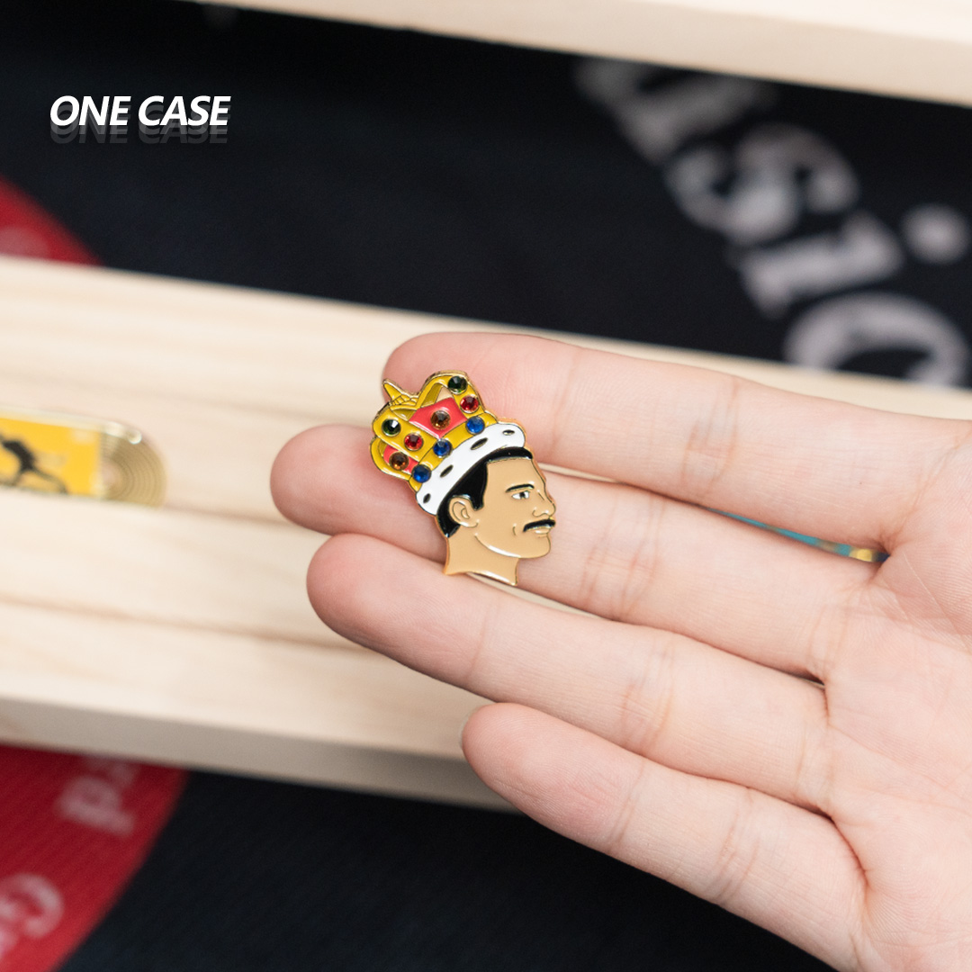 Rock Musician Band Brooch The Beatles/Queen/Guns N' Roses/Nirvana...Badge Pin-ONECASE.STUDIO