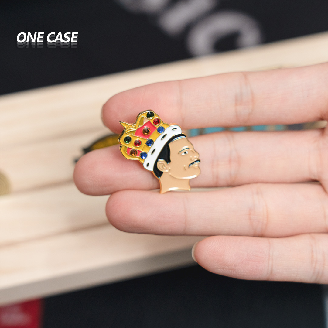 Rock Musician Band Brooch The Beatles/Queen/Guns N' Roses/Nirvana...Badge Pin-ONECASE.STUDIO