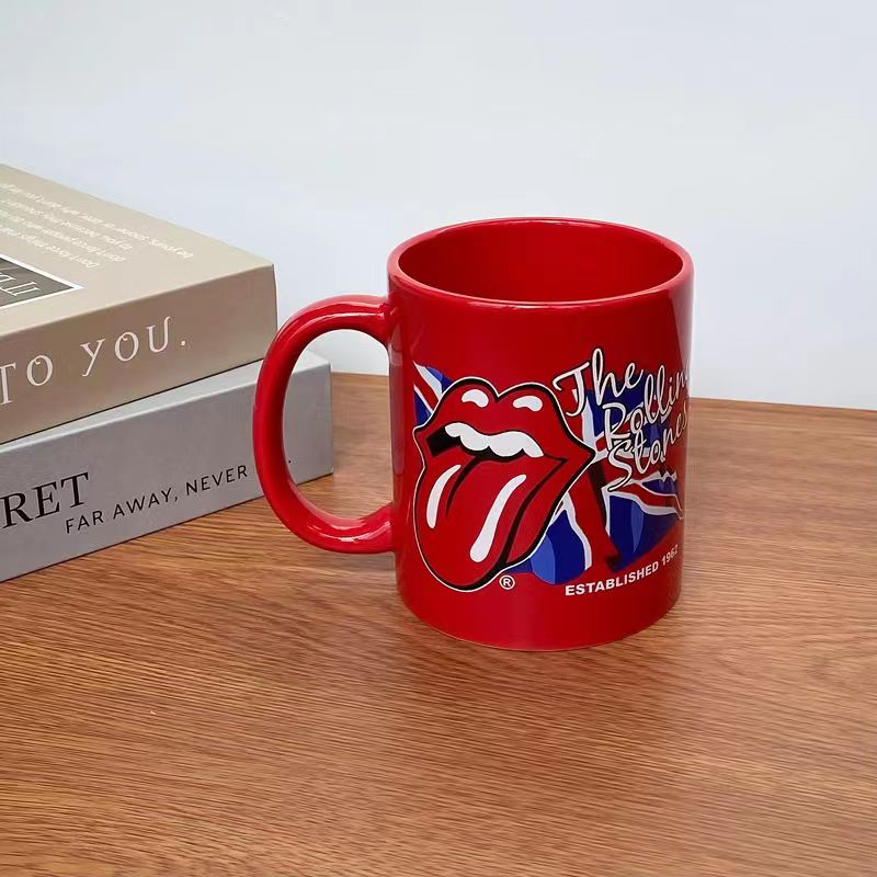 The Rolling Stones Rock Band Peripheral Mugs Band Coffee Cup Collectible