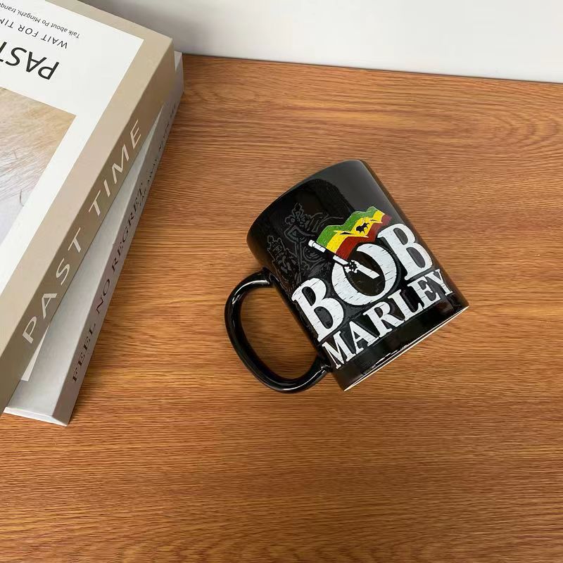 Bob Marley Rock Band Peripheral Mugs Coffee Cup Collectible Porcelain Cup
